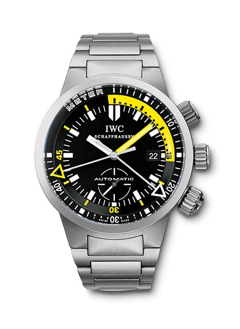 iwc aquatimer gst deep one